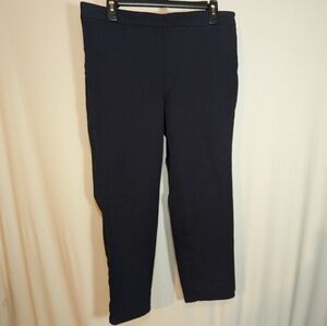 Talbots Chatham Ankle Business Professional Navy Blue Straight Pants Interview P